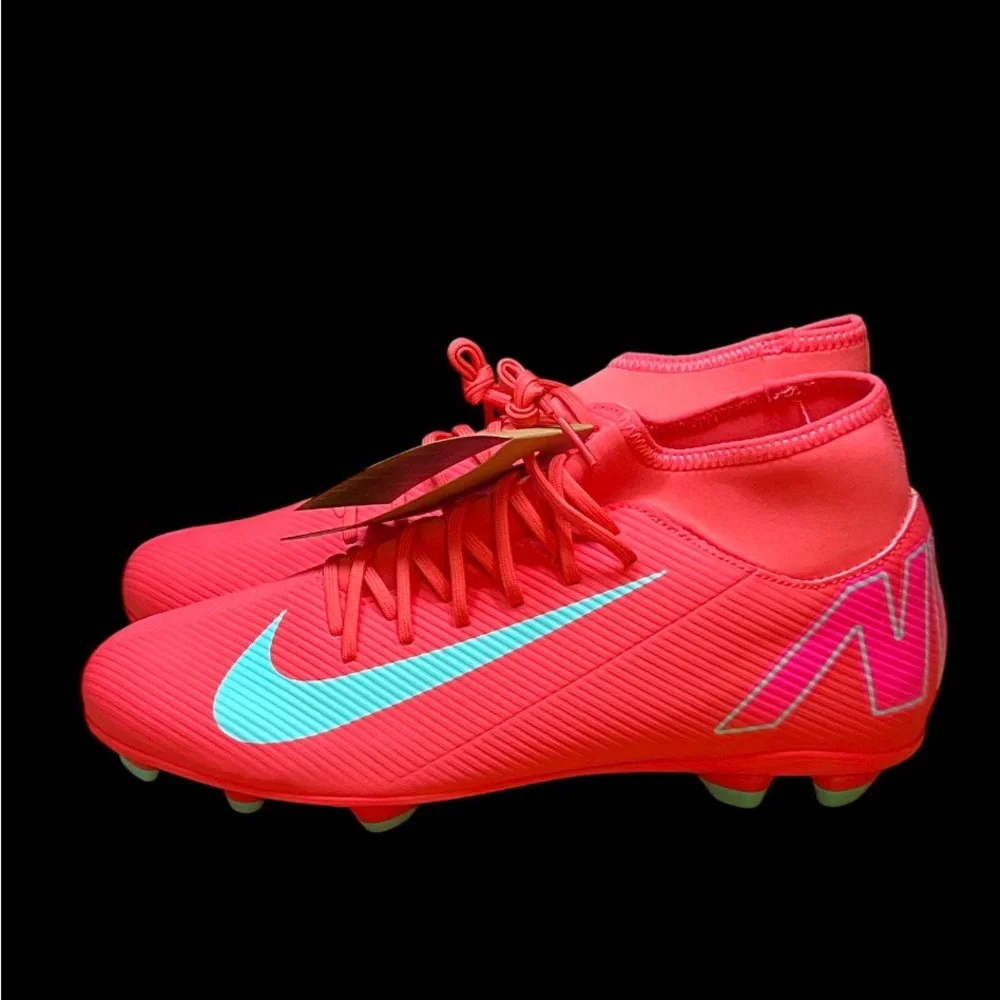 Size 11- Nike Superfly 10 Club FG/MG Soccer Cleats Men's Ember Glow FQ8314-800‎